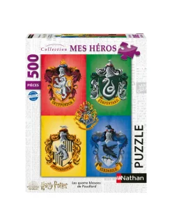 Nathan Les Quatre Blasons de Poudlard* Affiches De Cinéma, Publicité|De 500 À 999 Pièces