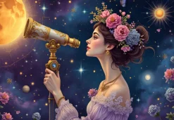 Alipson Puzzle Les Secrets du Ciel*Femme Hommes Et Femmes|Forêts, Fleurs Et Jardins