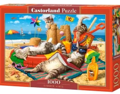 Castorland Les Vibrations de l'Été* Chats|Déco Et Objets