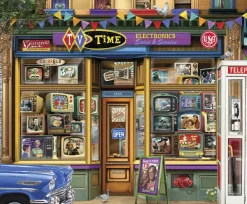 SunsOut L'Heure de la Télé* Déco Et Objets|De 1 000 Pièces