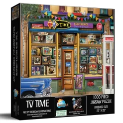 SunsOut L'Heure de la Télé* Déco Et Objets|De 1 000 Pièces