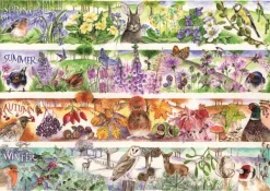 Trefl L'Heure Du Thé : Quatre Saisons* Animaux De La Forêt|Forêts, Fleurs Et Jardins