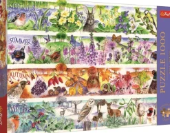 Trefl L'Heure Du Thé : Quatre Saisons* Animaux De La Forêt|Forêts, Fleurs Et Jardins