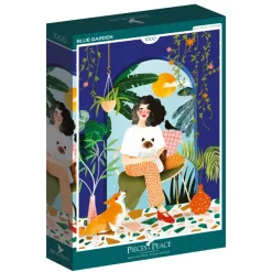 Pieces & Peace Lhuillier Laura - Jardin Bleu*Femme Chats|Hommes Et Femmes