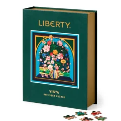 Galison Liberty Vista - Livre Puzzle 500 Pièces* Déco Et Objets|Carré