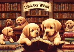 Yazz Library Week* Chiens|Déco Et Objets
