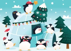 Bluebird Puzzle L'Igloo des Pingouins*Femme Animaux Sauvages|Animaux Marins