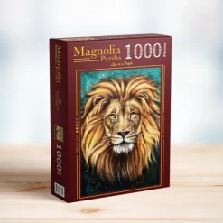 Magnolia Lion*Enfant Puzzles Pour Enfants|Animaux Sauvages