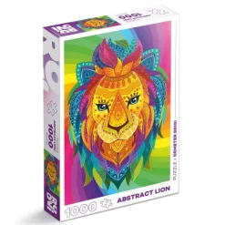 Roovi Lion Abstrait* Animaux Sauvages|Art