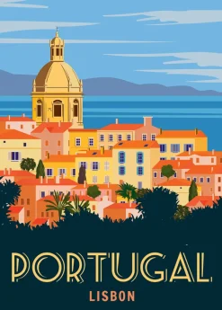 Alipson Puzzle Lisbonne - Portugal* Affiches De Cinéma, Publicité|De 500 À 999 Pièces