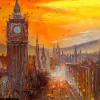 Enjoy Puzzle London Evening* Villes Et Villages|Art