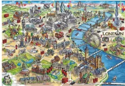 Gibsons London Landmarks* Rétros Et Nostalgie|Cartes Du Monde