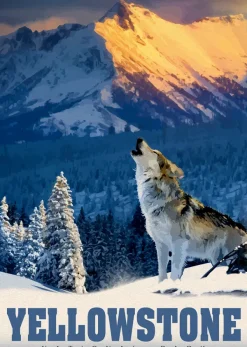 Alipson Puzzle Loup de Yellowstone* De 500 À 999 Pièces|De 500 À 999 Pièces