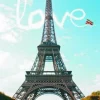Gold Puzzle Love at Paris* Monuments|De 1 000 Pièces