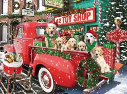 SunsOut L'Équipe de Livraison*Femme Chiens|Noël