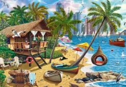 Castorland L'Été dans la Ville* De 1 000 Pièces|De 1 000 Pièces