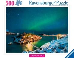 Ravensburger Lumières du Nord, Tromsø, Norvège (Puzzle Highlight, Scandinavian)* Neige|De 500 À 999 Pièces