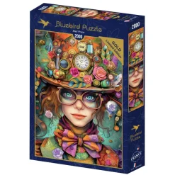 Bluebird Puzzle Mad Props - Edition Limitée avec Effet Dorure, Soft Touch et Carte Collector*Femme De 2 000 Pièces|De 2 000 Pièces