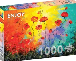 Enjoy Puzzle Magic Poppies* Forêts, Fleurs Et Jardins|Art
