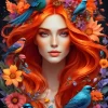 Bluebird Puzzle Maia - Soul of Nature Collection*Femme Oiseaux|Hommes Et Femmes
