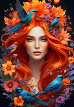 Bluebird Puzzle Maia - Soul of Nature Collection*Femme Oiseaux|Hommes Et Femmes