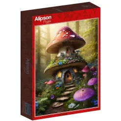 Alipson Puzzle Maison Champignon des Sous-Bois* Forêts, Fleurs Et Jardins|De 500 À 999 Pièces