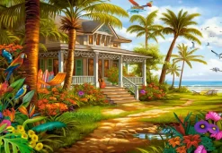 Castorland Maison des Palmiers* De 1 500 Pièces|De 1 500 Pièces