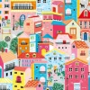 Magnolia Maisons Colorées* Villes Et Villages|De 1 000 Pièces