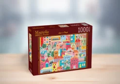 Magnolia Maisons Colorées* Villes Et Villages|De 1 000 Pièces