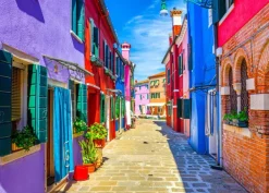 Bluebird Puzzle Maisons Colorées - Burano* Villes Et Villages|France