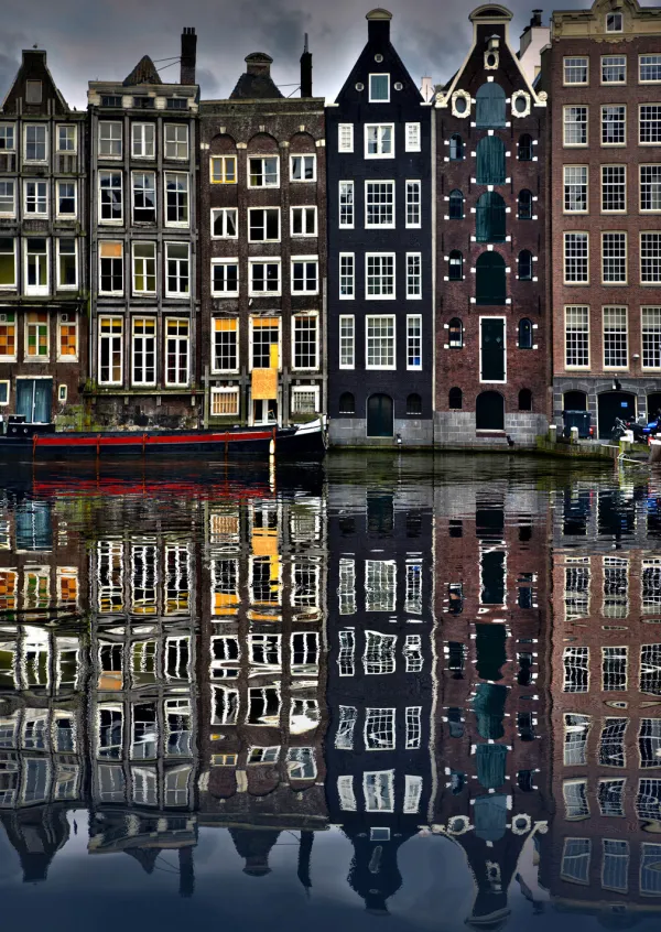 Enjoy Puzzle Maisons d'Amsterdam* Autres Pays D'Europe|Villes Et Villages