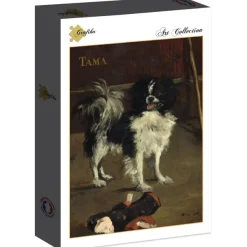 Grafika Manet Édouard - Edouard Manet : Tama : Le Chien Japonais, 1875* De 2 000 Pièces|De 2 000 Pièces