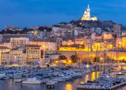 Bluebird Puzzle Marseille, la Nuit* Villes Et Villages|Ports
