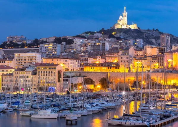 Bluebird Puzzle Marseille, la Nuit* Villes Et Villages|Ports