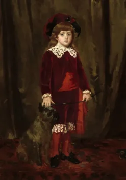 Grafika Kids Mary Cassatt : Eddy Cassatt (Edward Buchanan Cassatt), 1875*Enfant Art|Dès 6 Ans : 50 À 100 Pièces