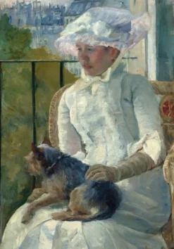 Grafika Kids Mary Cassatt : Jeune Fille à la Fenêtre, 1883-1884*Enfant Art|Dès 6 Ans : 50 À 100 Pièces
