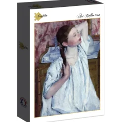 Grafika Mary Cassatt : Jeune Fille Coiffant ses Cheveux, 1886* De 2 000 Pièces|De 2 000 Pièces