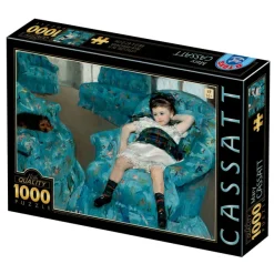 DToys Mary Cassatt : Little Girl in a Blue Armchair* Art|De 1 000 Pièces