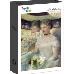 Grafika Kids Mary Cassatt : The Loge, 1882*Enfant Art|Dès 6 Ans : 50 À 100 Pièces