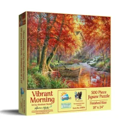 SunsOut Matin Eclatant* Bateaux|Forêts, Fleurs Et Jardins