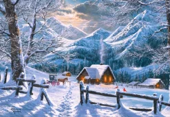 Castorland Matin Enneigé* De 1 500 Pièces|De 1 500 Pièces