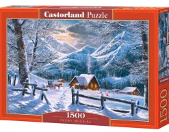 Castorland Matin Enneigé* De 1 500 Pièces|De 1 500 Pièces
