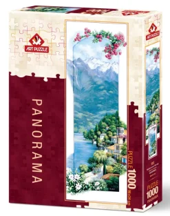 Art Puzzle Matin Méditerranéen* Panoramique|Montagnes