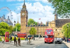 Castorland Matinée Bien Remplie à Londres* Monuments|De 1 000 Pièces