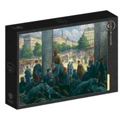 Grafika Maximilien Luce - Gare de l'Est, 1917* Art|De 1 000 Pièces