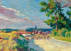 Grafika Maximilien Luce - Paysage près de Méréville, 1905* Art|De 500 À 999 Pièces