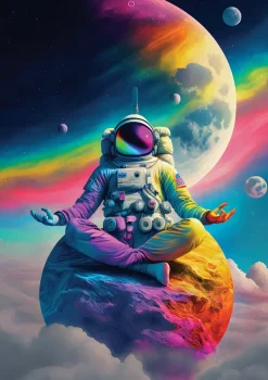 Art Puzzle Méditation dans l'Espace* De 1 000 Pièces|De 1 000 Pièces