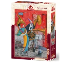 Art Puzzle Âme de la Musique*Femme Musique, Danse, Instruments|De 1 000 Pièces