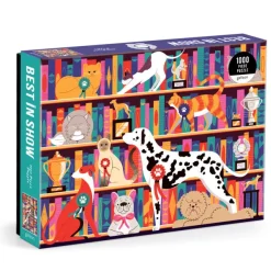 Galison Meilleur du Spectacle - Puzzle de 1000 Pièces* Chiens|Chats