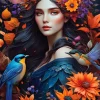 Bluebird Puzzle Meliae - Soul of Nature Collection*Femme Oiseaux|Hommes Et Femmes